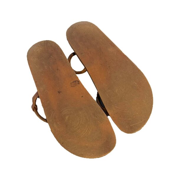 Anthropologie x Silent D Summer Tan Sandals 8 - Picture 2 of 2